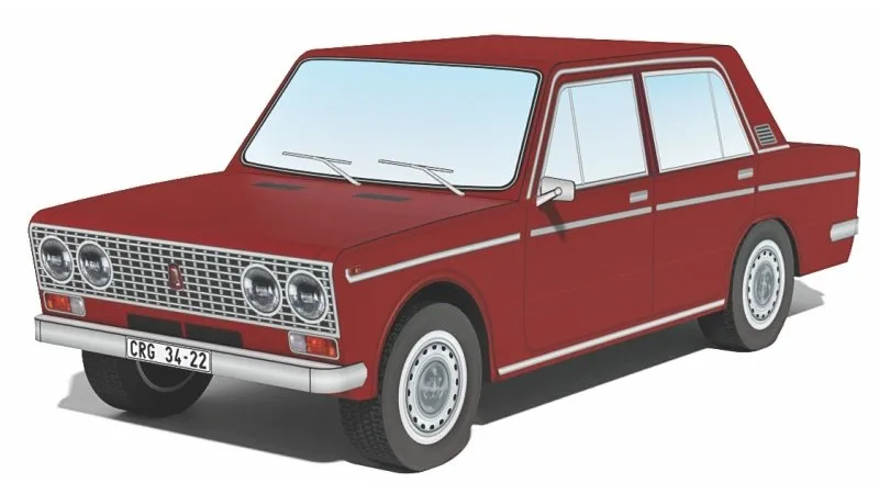 Lada 2103 červená